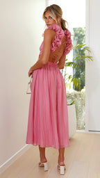 Demelza | Romantic Rosette Dress