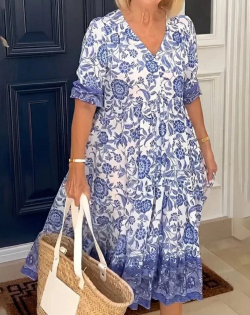 Norelia® | Maria-klänning Tidlös, luftig och elegant