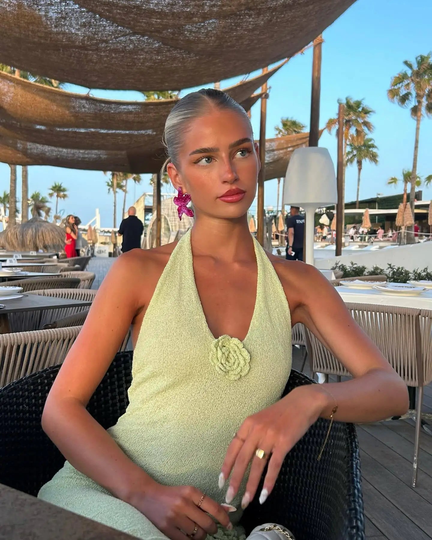 Claire | Mouwloze Maxi-jurk