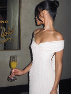 Althea | Elegante Rugloze Maxi Jurk