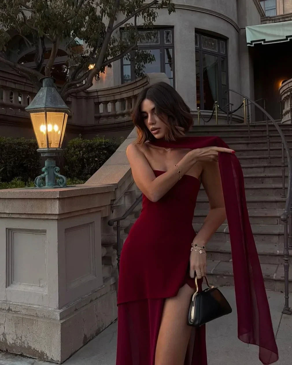 Georgia | Elegant låg klänning