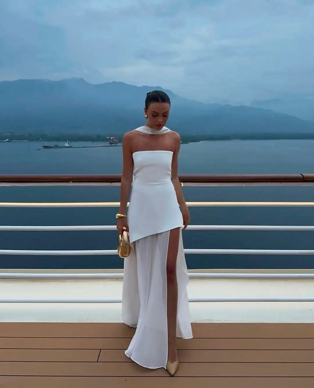 Georgia | Elegant låg klänning