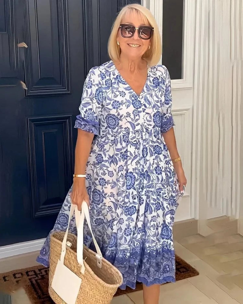 Norelia® | Jurk Maria Tijdloos, luchtig en elegant