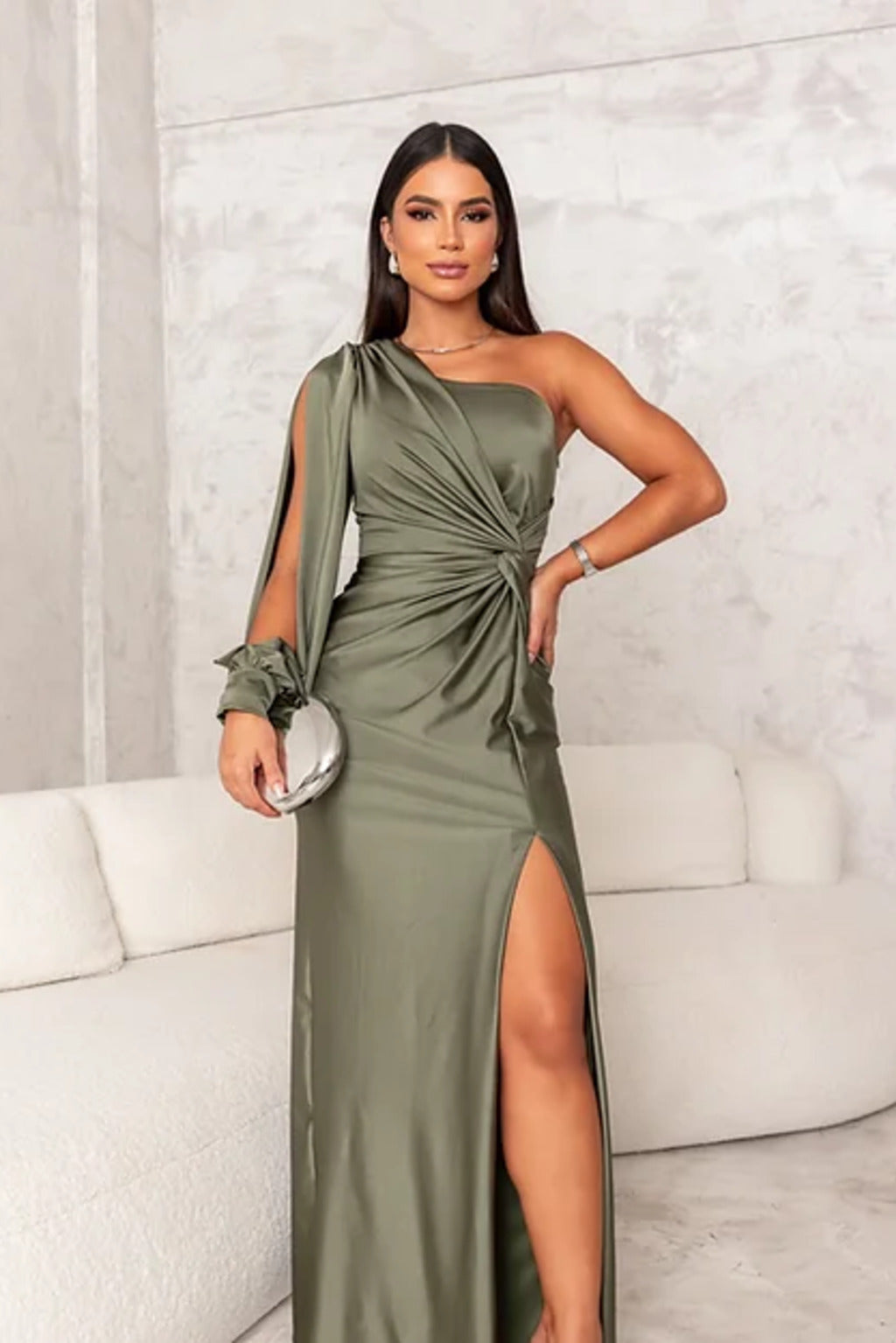 Ada | Glamour Draped Gown