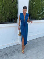 Cordelia | Elegante Drapé Jurk