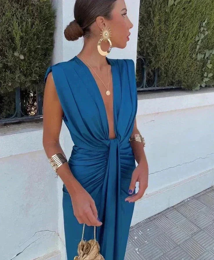 Cordelia | Elegante Drapé Jurk