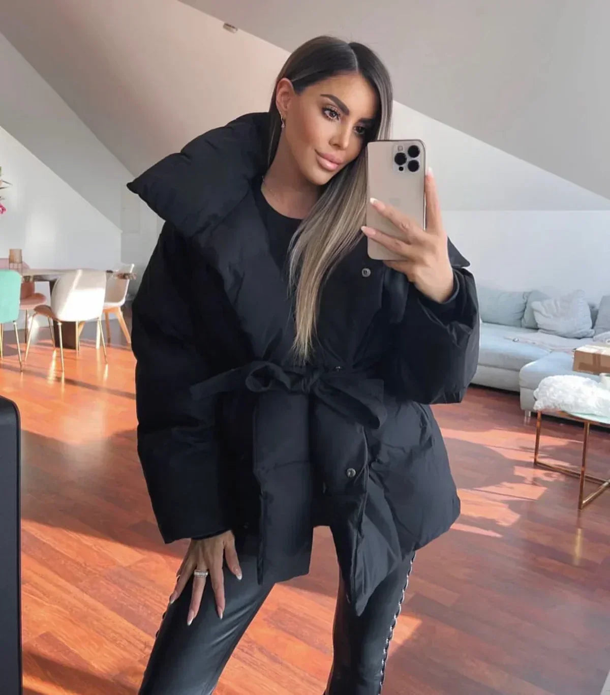 Norelia® | Elegant vadderad jacka